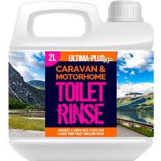 Ultima Plus XP Pink Toilet Rinse 2L Caravan Toilet Cleaner Fluid Rinse