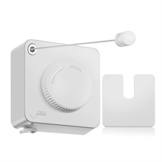 Clothing Care Melitt Retractable Clothesline Indoor Wall Mounted - White