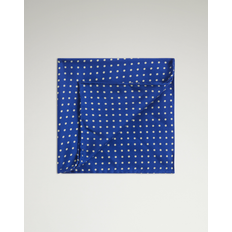Men Handkerchiefs Dunhill Luxury Men's Pocket Square - Blue