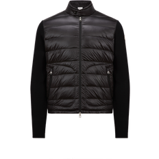 Moncler Hybrid Zip Cardigan - Black
