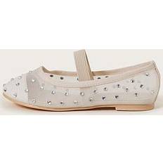 Ballerinas Monsoon Girls Diamante Flat - Ivory/Light Cream