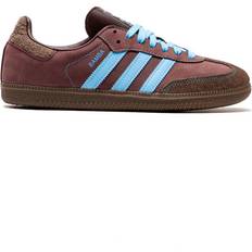 Brown - Women - adidas Samba Shoes adidas Samba OG W - Shadow Brown/Sky Rush/Dark Brown