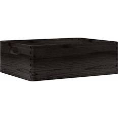 Brown Storage Boxes vidaXL Wooden Box 40 x 30 x 13 cm Storage Box
