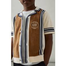 Kids' Appling Cotton Colour Block Shirt