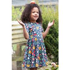 Frugi Kids' Sunshine Skater Dress - Navy