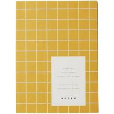 Uma Ochre Check A6 Flat Lay Notebook
