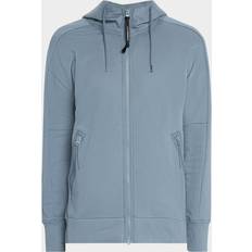 C.P. Company Men's Goggle Hooded Fleece Zip Sweatshirt - Grey
