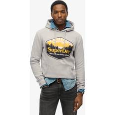 Superdry Men's Sun Tab Hoodie - Grey