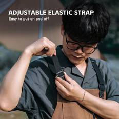 Aprons Tomtop Jms Outdoor Workwear Denim Canvas Painter Apron Gardener Waterproof Large Apron - Khaki