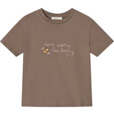 Fliink Sommer Bee T-shirt Pine Bark - Brun