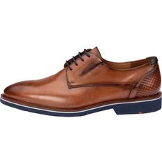 Blå Oxford LLOYD Kennedy Herre Sko - Camel/Atlantic Blue