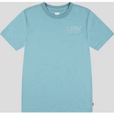 Turquoise T-shirts Children's Clothing Levi's Bristol Sunburst Cotton Blend T-Shirt - Blue