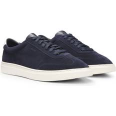Suede Trainers With Rubber Sole