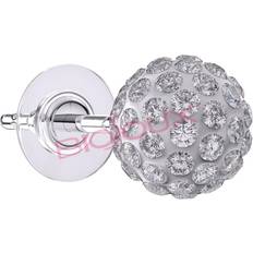 Piercing Orecchini Crystal Ball 6 Stainless Steel