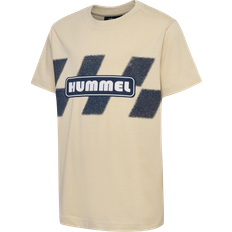 Beige - Drenge T-shirts Hummel HmlPets T-shirt - Beige Drenge