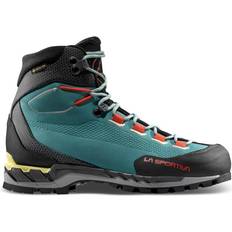 La Sportiva Trango Tech Leather GTX Mountaineering Boots - Turquoise/Blue
