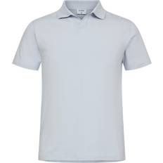 Filippa K Herr Överdelar Filippa K Soft Lycra Polo T-Shirt - Ice Blue