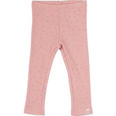 Petit Piao Modal Dot Leggings - Bright Rose