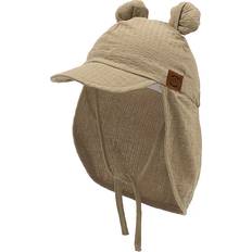 Kid's Summercap Long Neck 3D - Brown/Sand