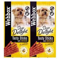 Webbox Pets Webbox Dogs Delight 6 Tasty Sticks with Chicken 30g Pack of 6