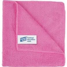 Red Scourers & Cloths Alliance Pink Microfibre Cloths 40 x 40 cm