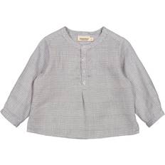 MarMar Copenhagen Skjorter Børnetøj MarMar Copenhagen Mini Check Totoro Shirt - Beige