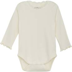 Huttelihut Bodys Huttelihut Body Ls Rib - Kräm