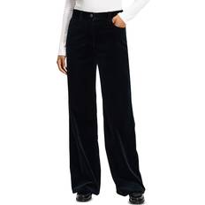 Theory Jeans Theory 5 Pocket High Rise Stretch Straight Leg Velvet Jeans - Baltic