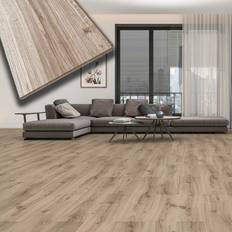 Pavimenti laminati Pavimento In Laminato 7mm Click Spazzolato DISCOLORED OAK 197x1205-10