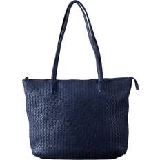 Lakeland Leather Wreay Shopper Bag - Navy