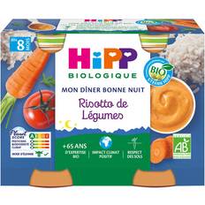 Hipp Mon Cena Buona Notte Grönsaksrisotto 2x190 g