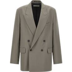 Grey - Men Blazers Dries Van Noten Noten-Bishop Blazer - Gray