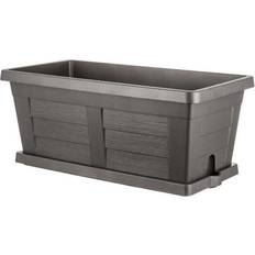 Vasi, Piante e Coltivazione Bama Fioriera Rettangolare 100 x 44 x 40 cm Antracite