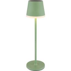 Globo Belysning Globo LED Solar Tischleuchte H 41 cm Blau Tischlampe