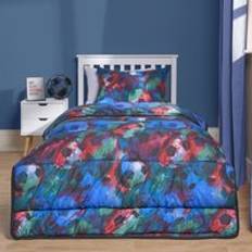 Textiles OHS Football Coverless 10.5 Tog Set Neon Single Multi Duvet