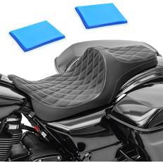 Motorcycle Foot Pegs Craftride Gel Sitzbank Ultra Limited Low 15-19 FW6 - Schwarz