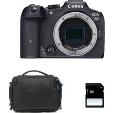 Canon Appareils Photo Sans Miroir Canon EOS R7 Nu + Sac + Carte SD 8 Go