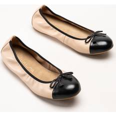Aylaflex 25 Beige Ballerina I Skinn - Skin/Black