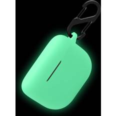 Geiomoo Silicone Case for Jabra Elite 8 Active Jabra Elite 10 Protective Cover with Carabiner