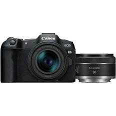 Digital Cameras Canon EOS R8 + RF 24-50mm F/4.5-6.3 IS STM + RF 50mm F/1.8 STM