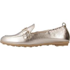Moccasins Hispanitas Golden Bombay Leather Moccasins Flat None - Flat
