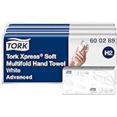 Tork Xpress Mjuk Multifold Handduk vit H2 3 x 7 x 180 ark