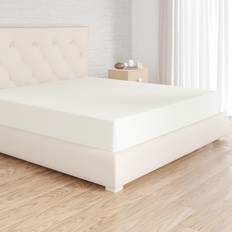 Amazon Basics Soft Microfibre Super King Fitted Deep Pocket 12 Inch 30 cm Cream Bed Sheet