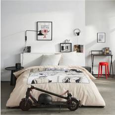 Boligtekstiler Today Luksus Duvet Cover Sæt Dynebetræk Beige