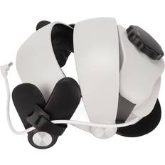 VR-Zubehör VR Head Strap Removable Adjustable Sponge ABS VR Headband Oculus Quest 2