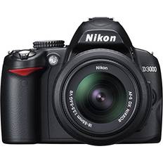 USB DSLR Cameras Nikon D3000 Digital SLR Camera with 18-55mm VR Lens Kit
