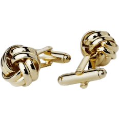 John Henric Cufflinks Knot Kostymtillbehör - Guld