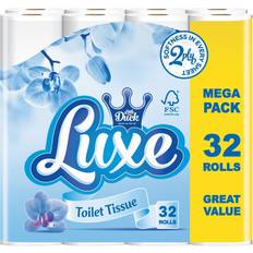 Luxe Toilet Roll 32 Rolls 2 Ply