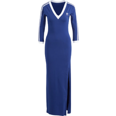 Adidas Blue Dresses adidas Claic 3-Maxi Srtipe Dress - Blue