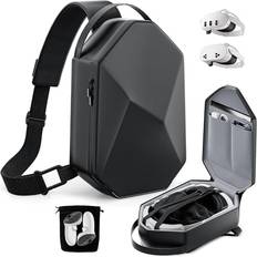 Pico 4 vr ANNAPRO ZOZOVR Carrying Case for Meta Quest 3S/Quest 3/Quest 2/Vision Pro/Pico 4, Hard Shell Travel Case